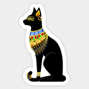 Cat Ancient Egypt Deity Sacred Animal Sticker